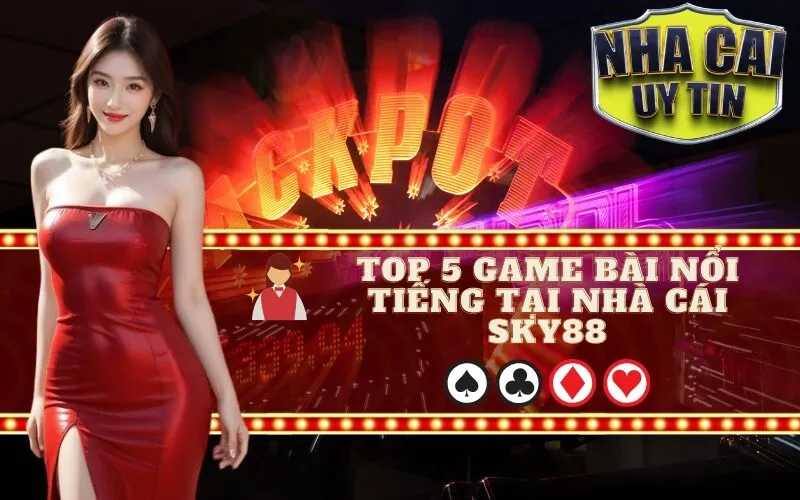 Top 5 Game Bài Nổi Tiếng Tại Nhà Cái SKY88